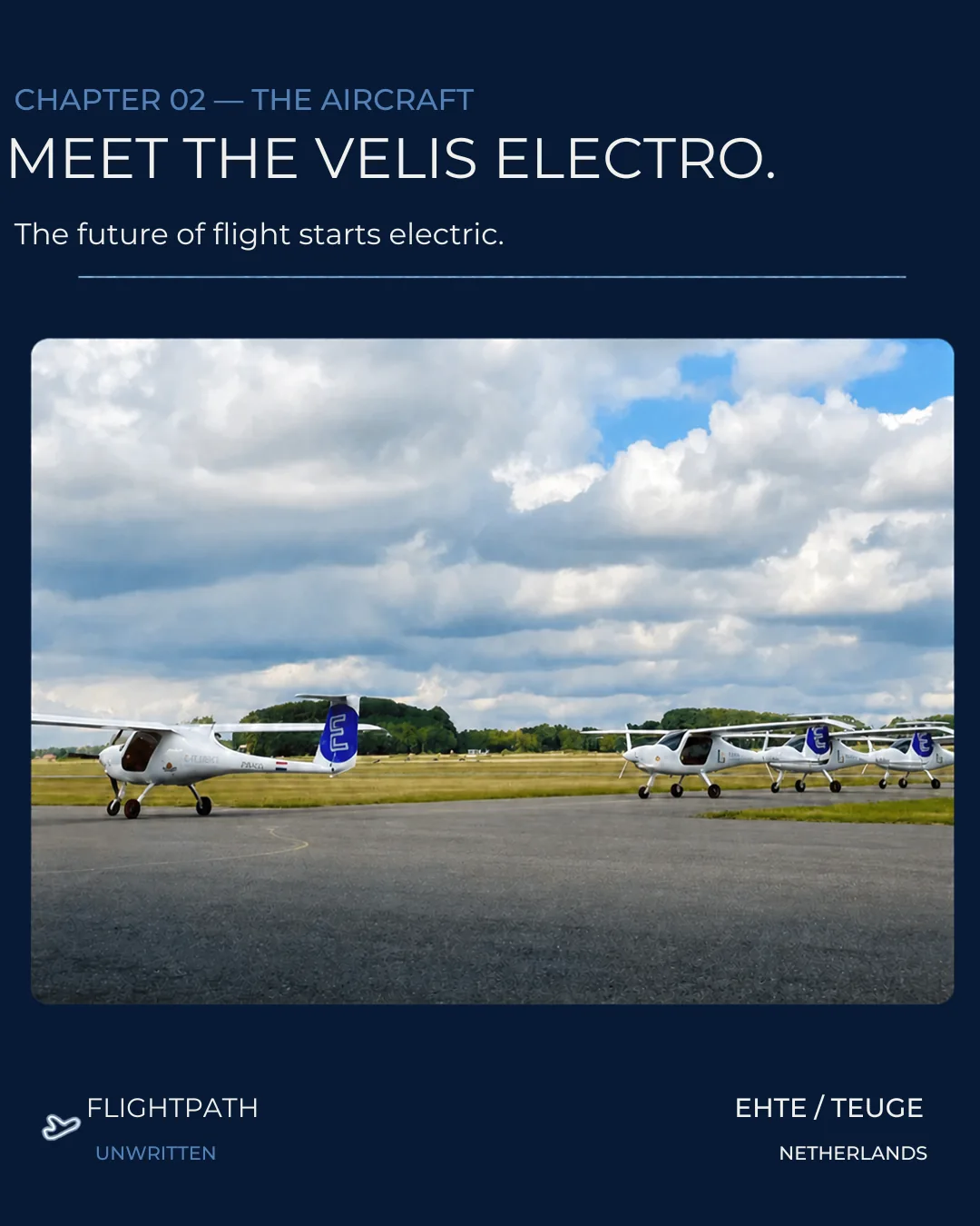 Chapter 02 — THE AIRCRAFT: MEET THE VELIS ELECTRO.