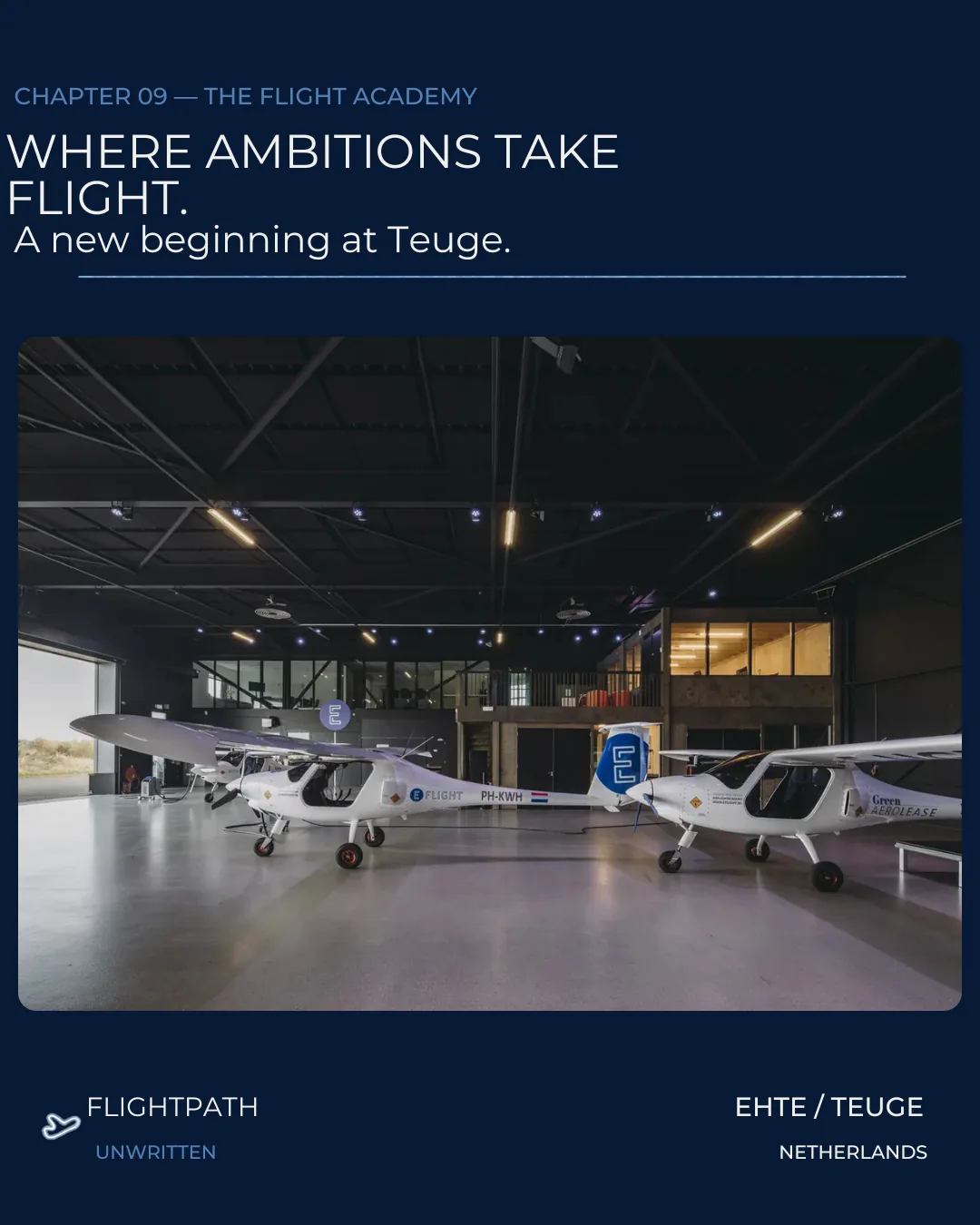 Chapter 09 — THE FLIGHT ACADEMY: WHERE AMBITIONS TAKE FLIGHT.